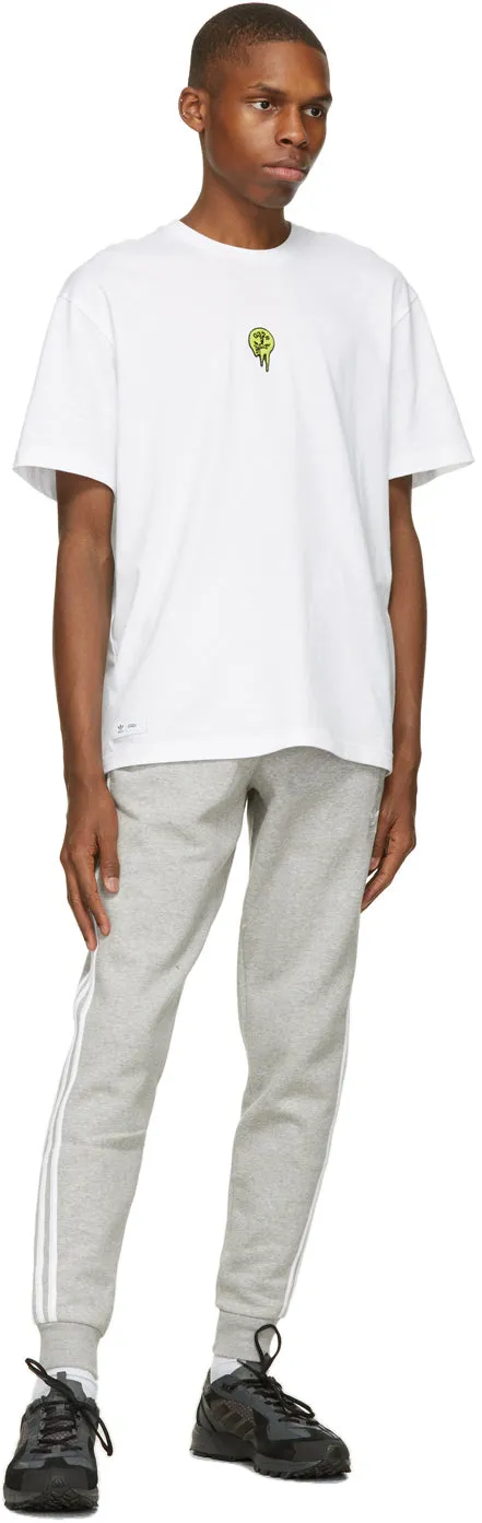 adidas Originals Grey 3-Stripes Lounge Pants