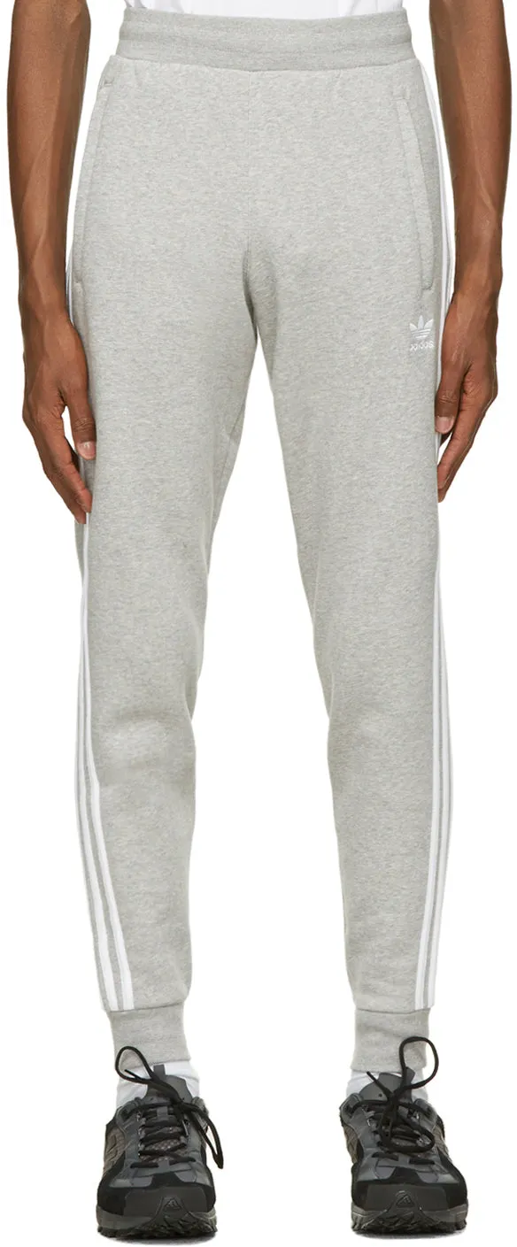 adidas Originals Grey 3-Stripes Lounge Pants