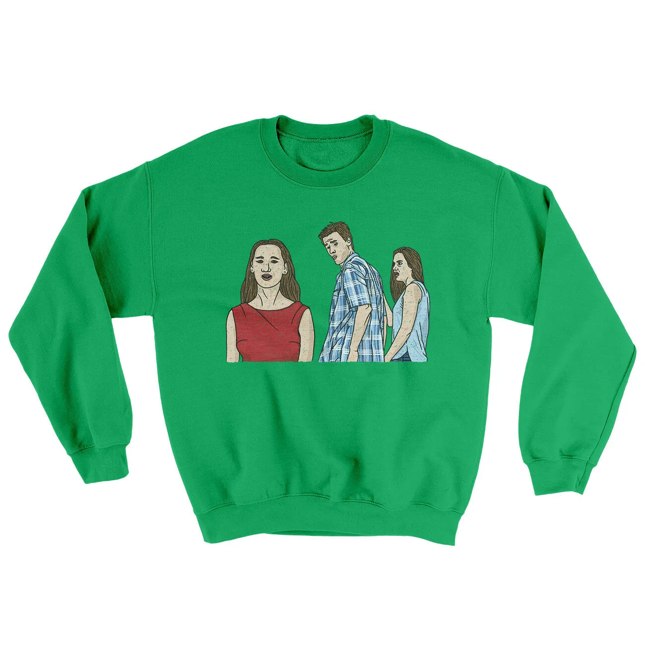 Distracted Boyfriend Meme Ugly Sweater