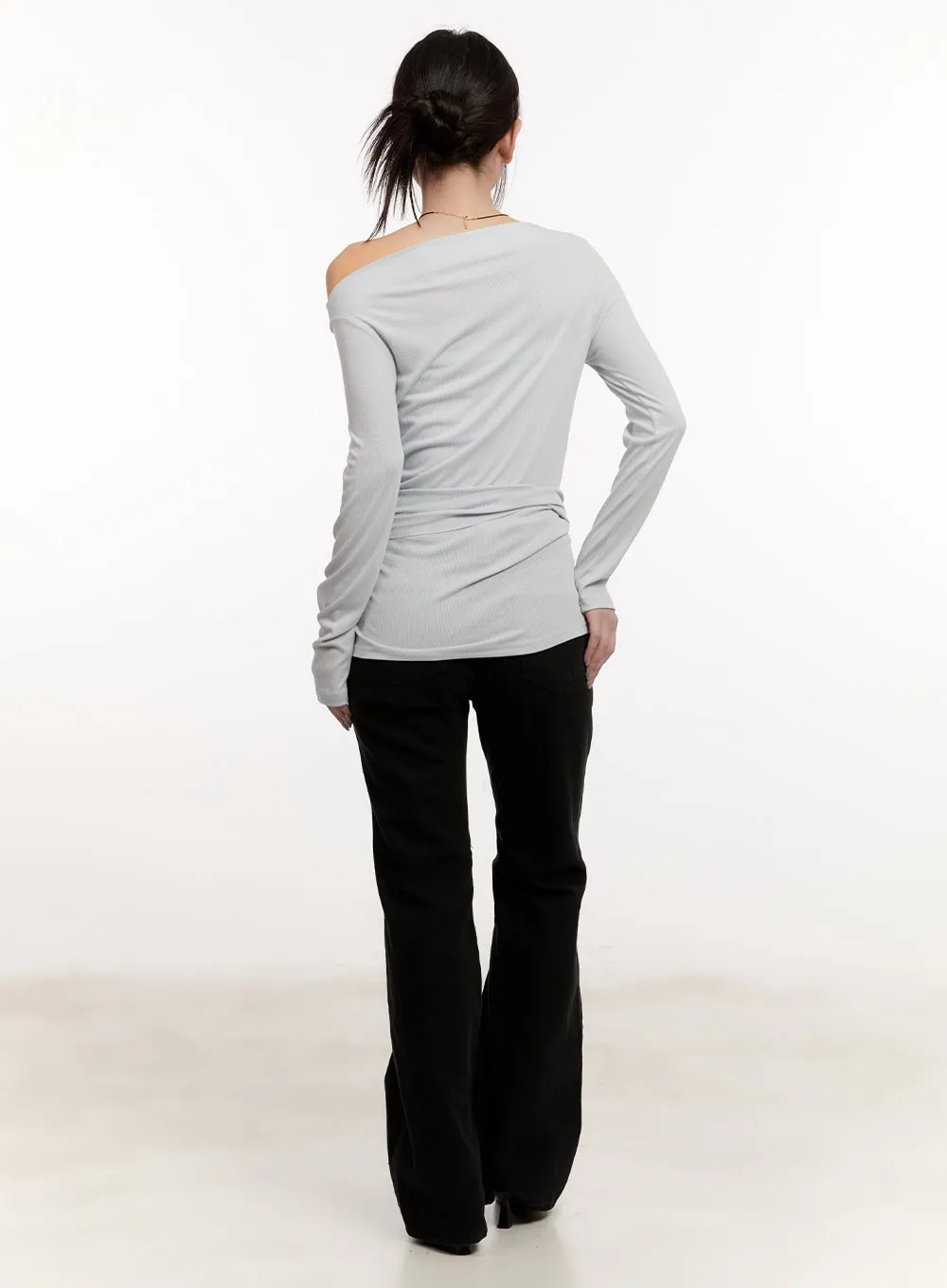 Essential Cotton Bootcut Pants CM510