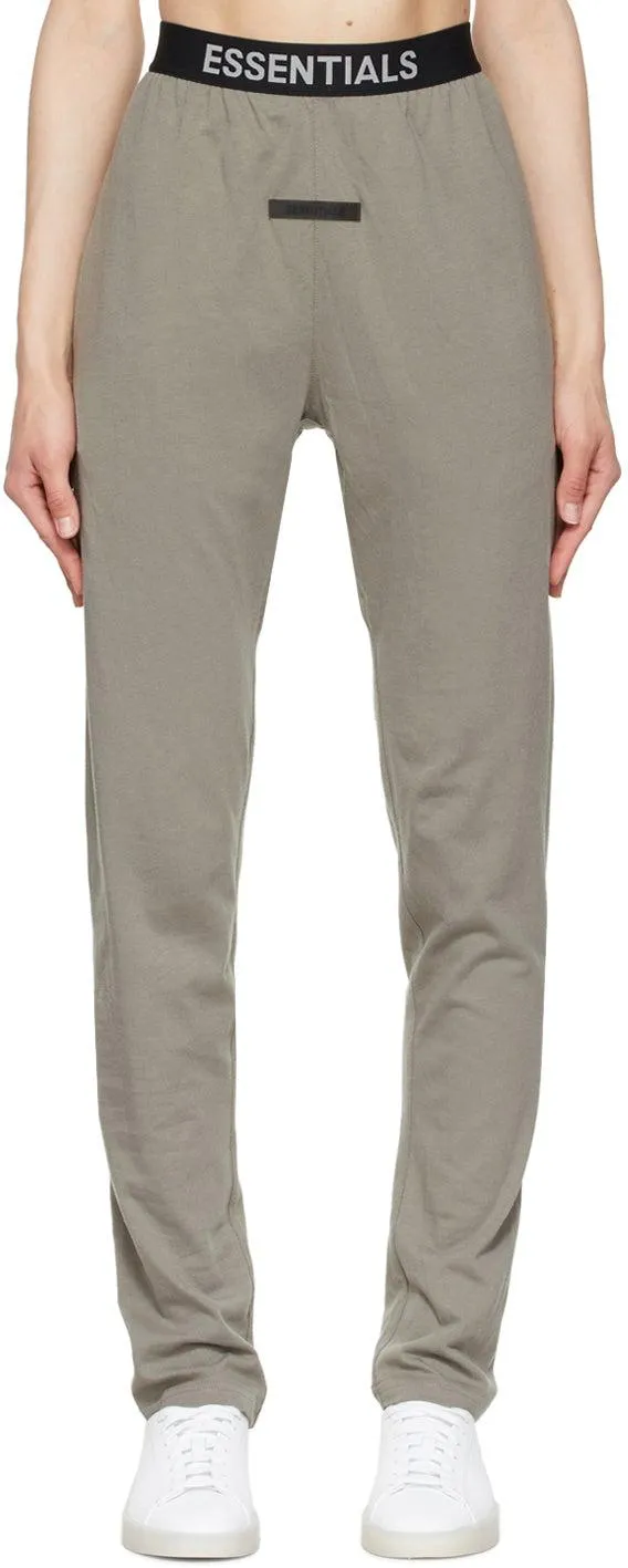Essentials Grey Logo Lounge Pants