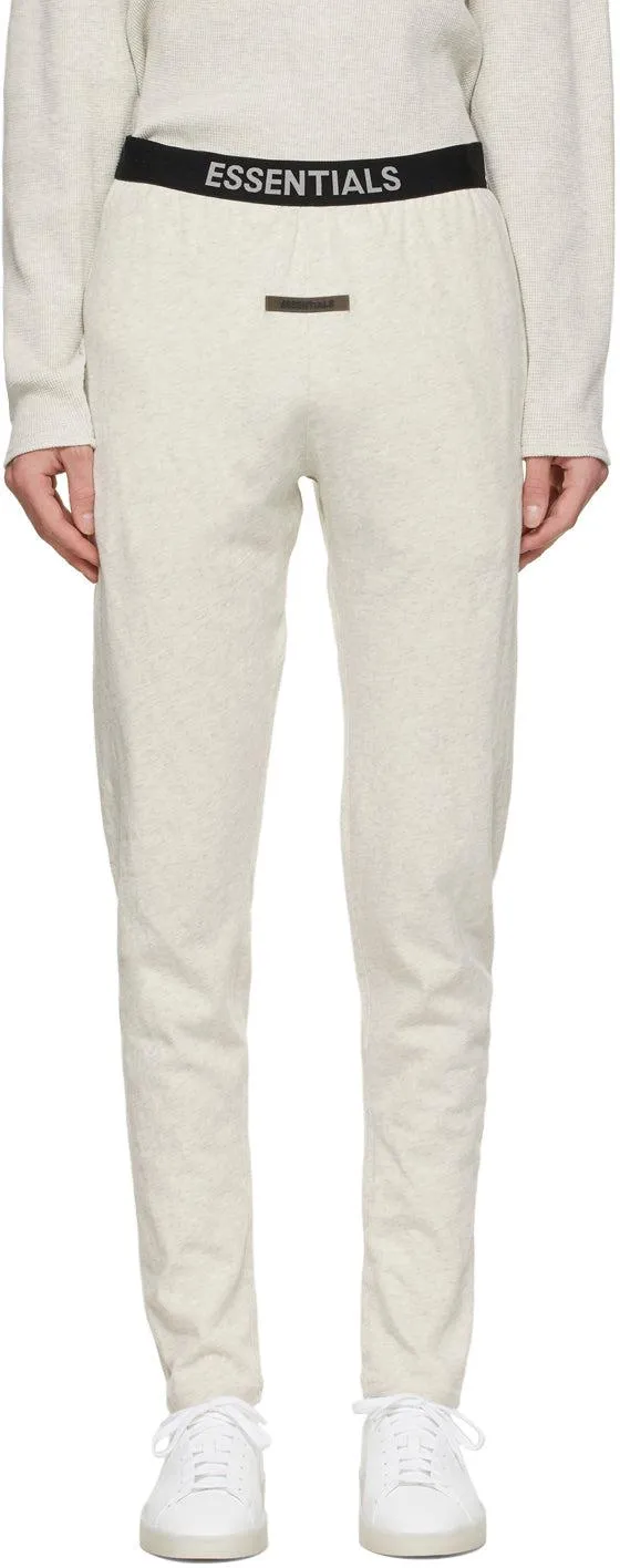 Essentials Off-White Logo Lounge Pants