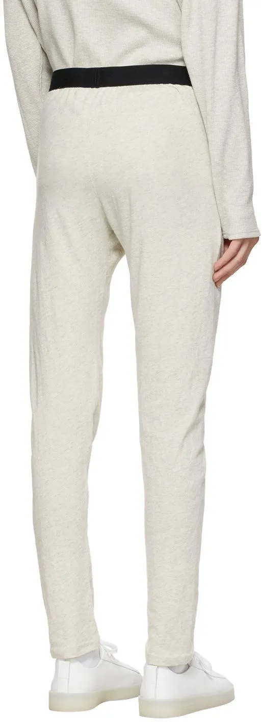 Essentials Off-White Logo Lounge Pants