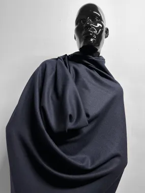 Japanese Very Soft Midnight Wool Jersey