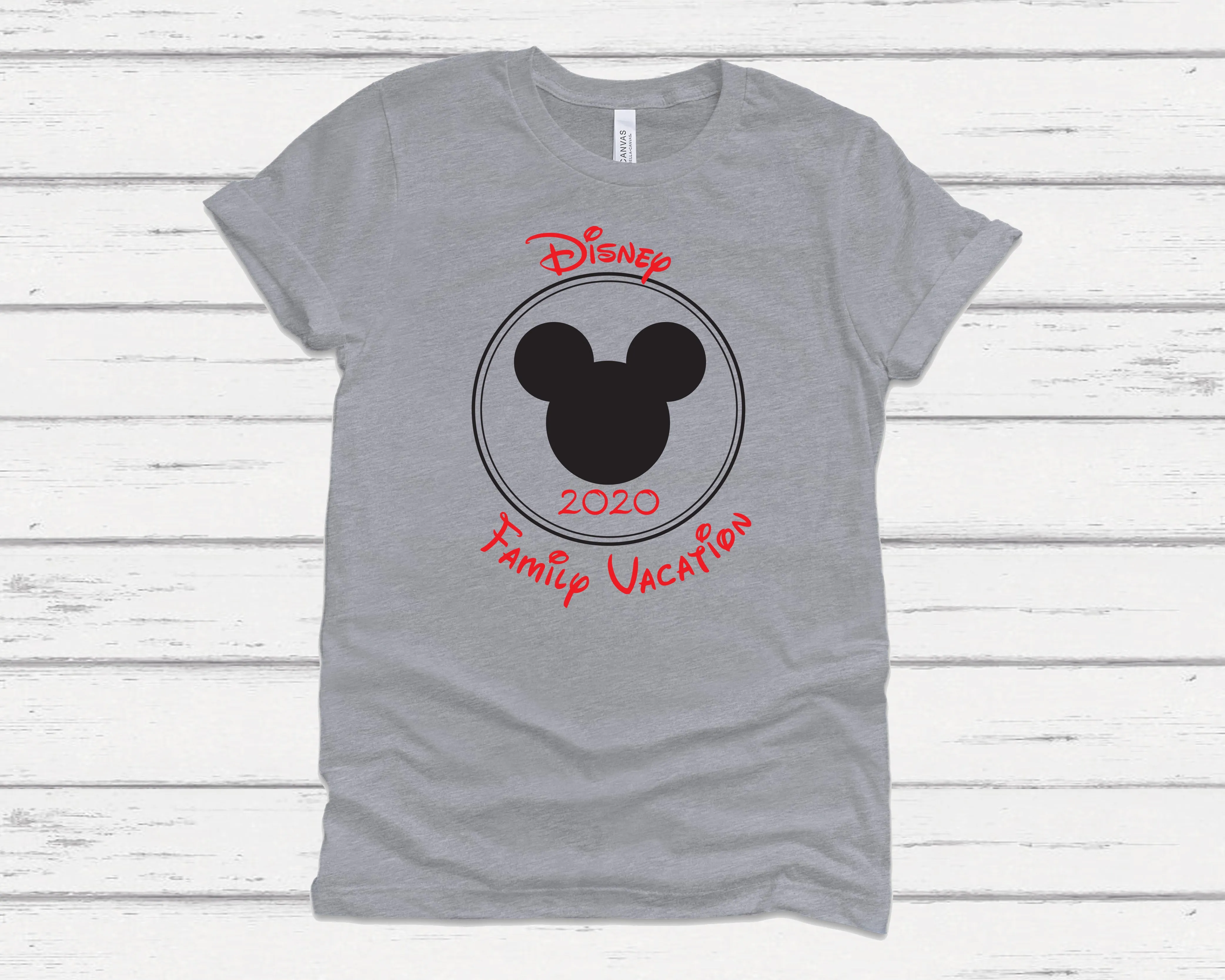 Minnie and Mickey Family Vacation Tees