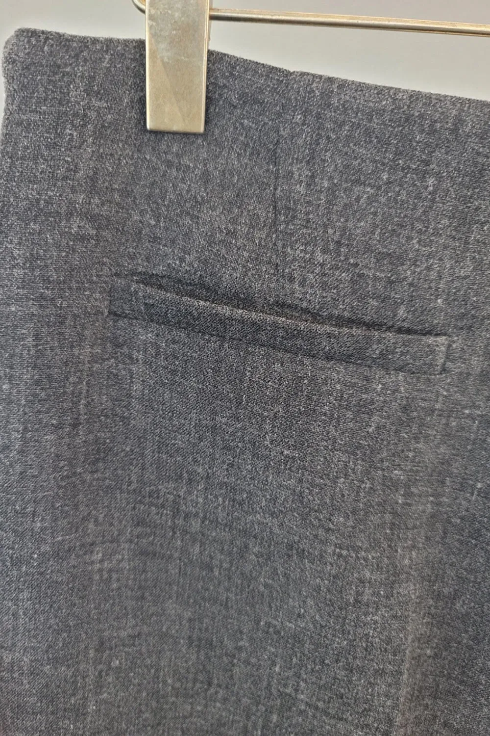 Side Zip Semi Bootcut Pants
