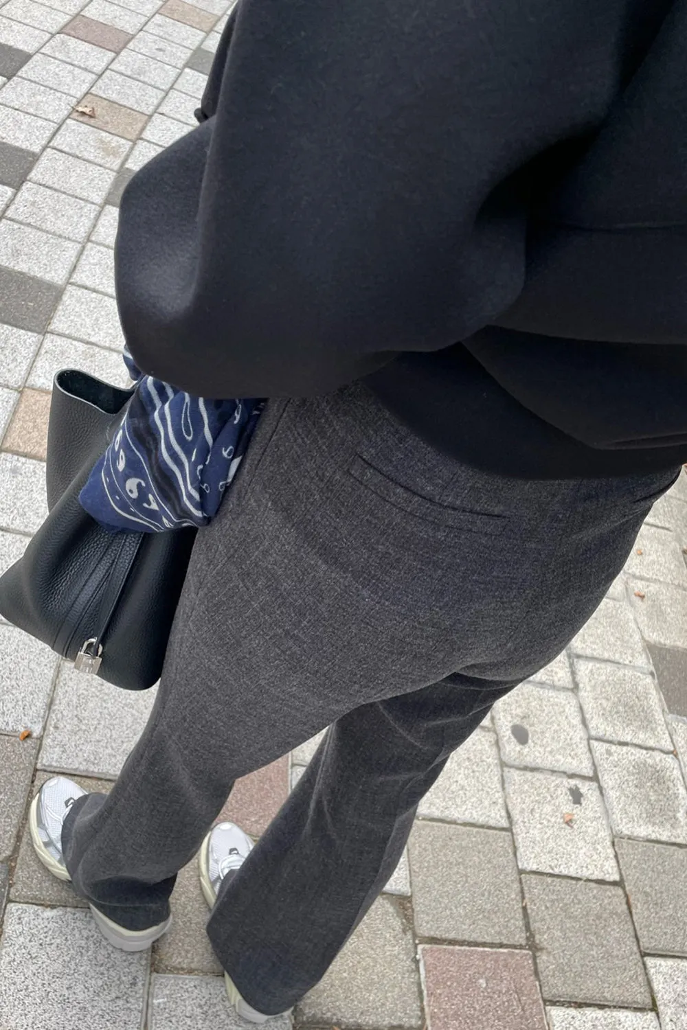 Side Zip Semi Bootcut Pants