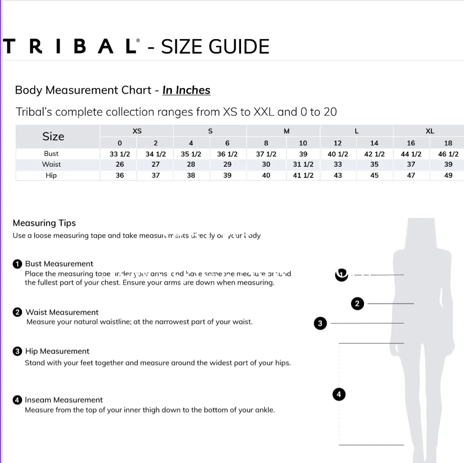 Tribal Stretch Twill It Pull-On Ankle Pant