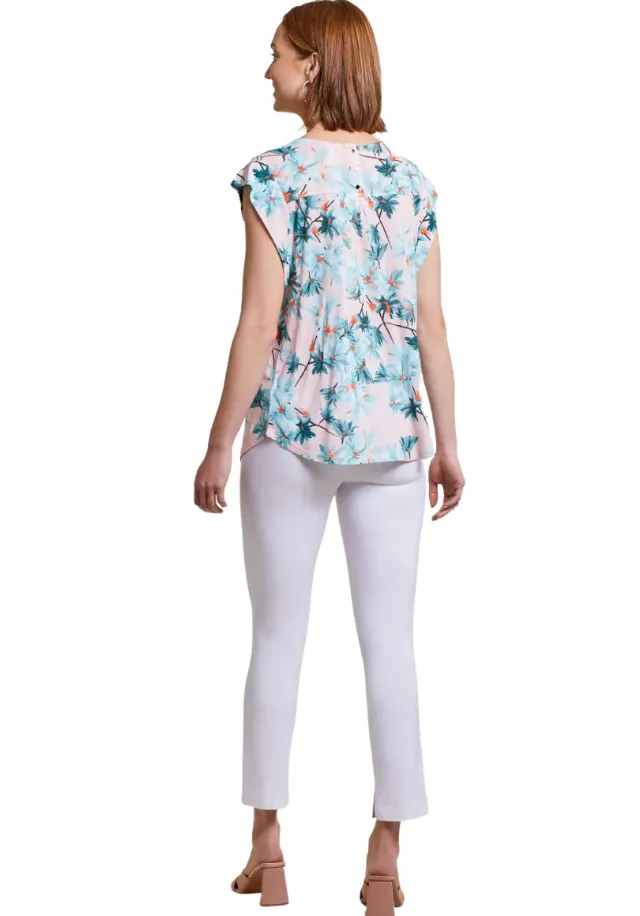 Tribal Stretch Twill It Pull-On Ankle Pant