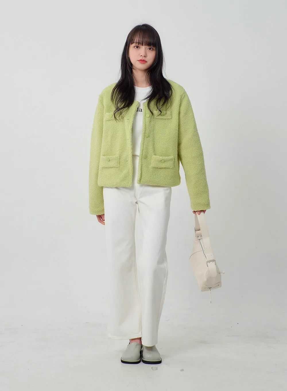 Wide Leg Bootcut Cotton Pants OJ318